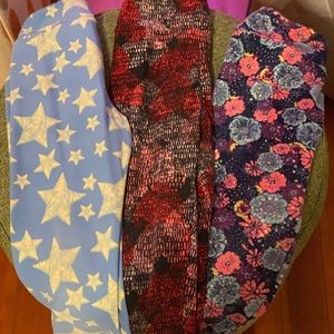 Girl’s LulaRoe Leggings Size Tween Lot of 3